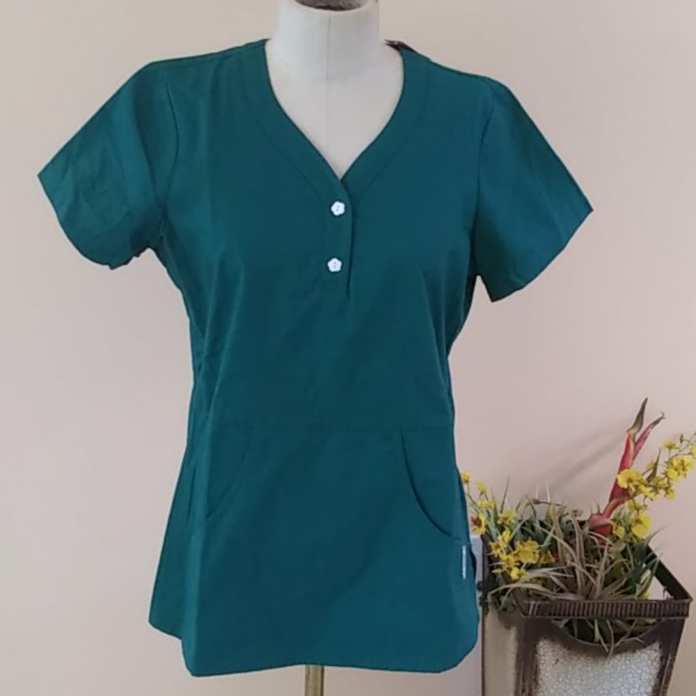 Koi By Kathy Peterson Scrubs Top.